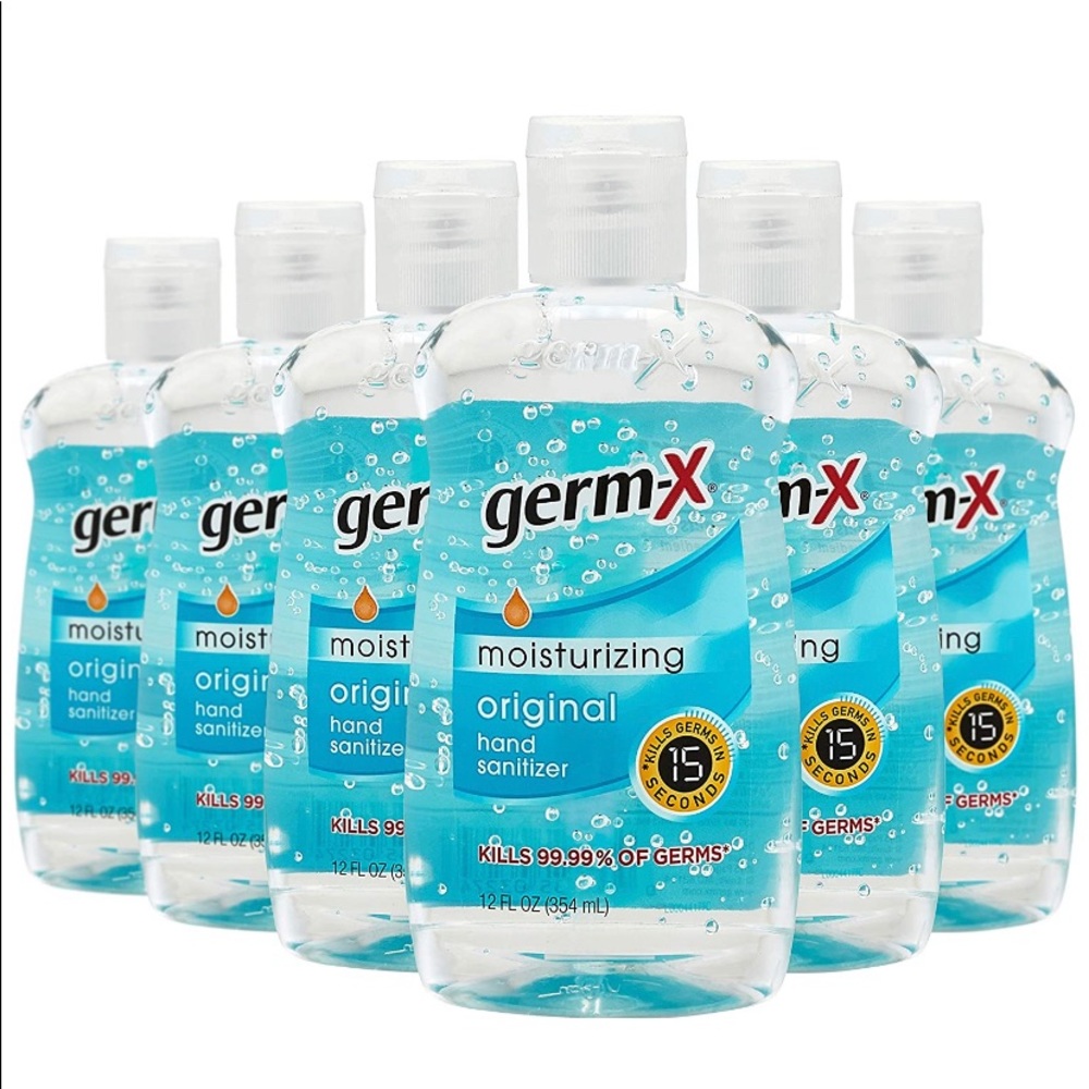 6 BOTTLES OF 12oz GERMX